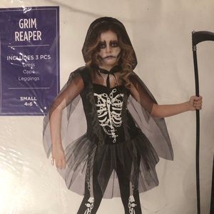 Girls grim reaper costume